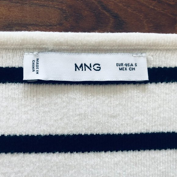 MANGO - Oversized striped sweater - Picture 5 of 10